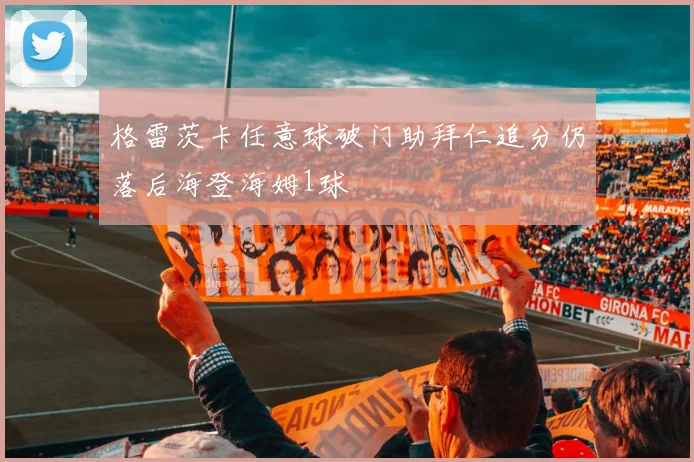 格雷茨卡任意球破门助拜仁追分仍落后海登海姆1球